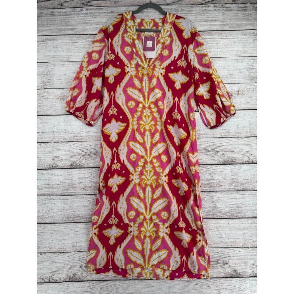 Beyond‎ by Vera Isla V-Neck Maxi Dress Women's S Missing Sash